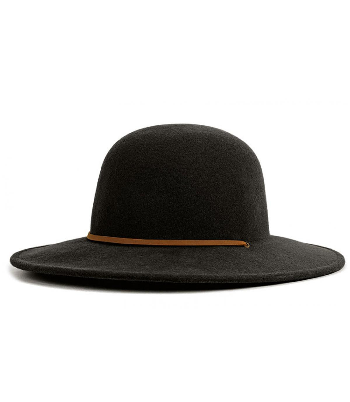 Cappello uomo Brixton Tiller black hat Cappello uomo Brixton Tiller black hat